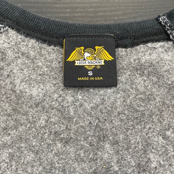 Loser Machine Co. Mens Crewneck Sweater - Small - Picture 4 of 8